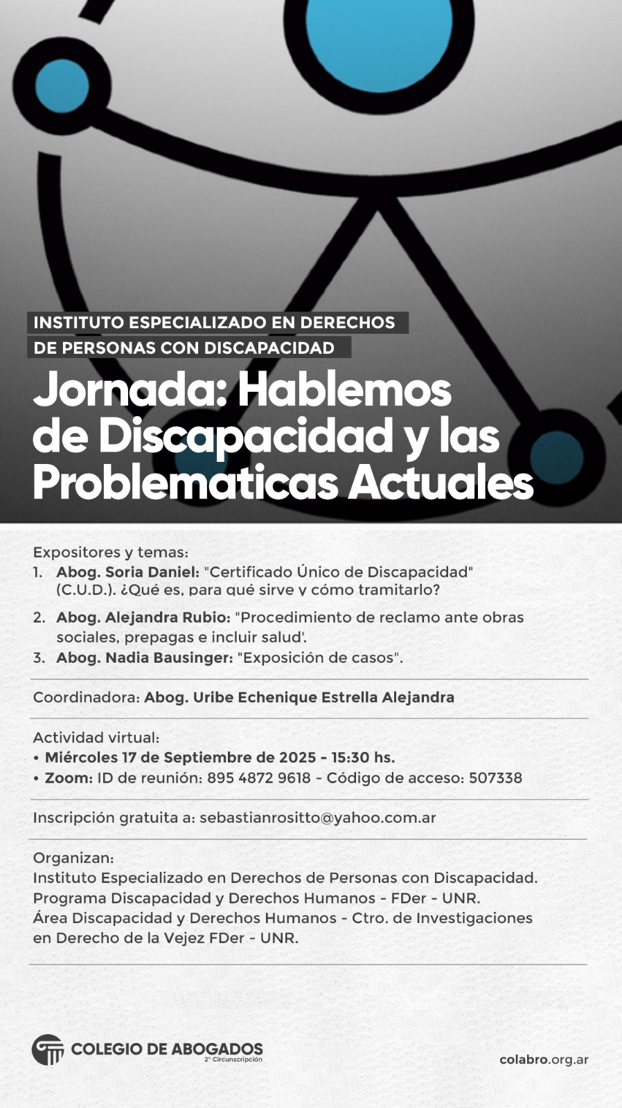 JORNADA: HABLEMOS DE DISCAPACIDAD Y LAS PROBLEMÁTICAS ACTUALES - 17/09/2025